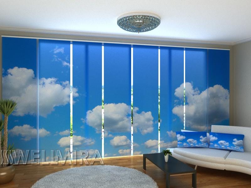 Paneļu aizkari (8 daļas) Above the Clouds Home Trends