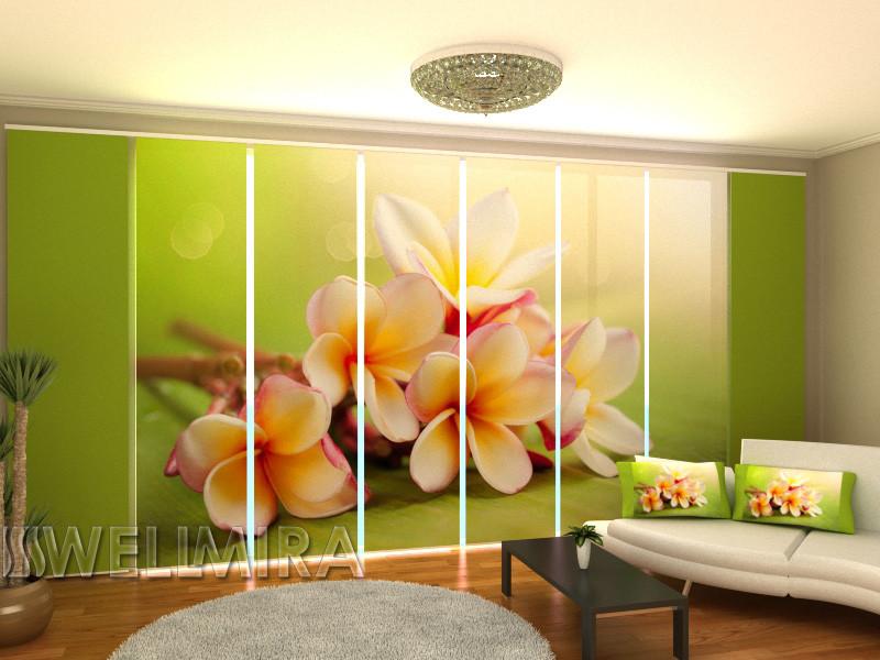 Paneļu aizkari (8 daļas) Spring Flowers Home Trends