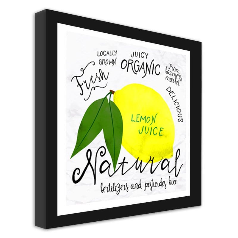 Picture in frame ZERO, Lemon  Home Trends