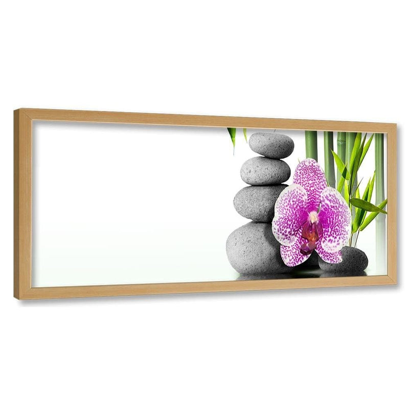 Picture in natural frame PANORAMA, Zen Composition 2  Home Trends