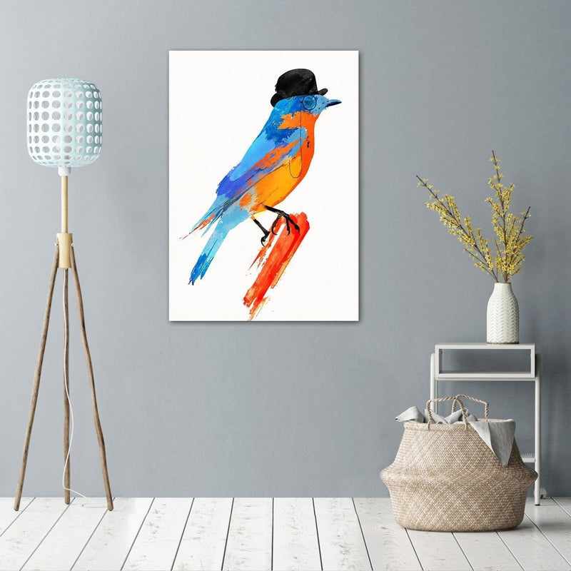 Posteris (plakāts) - Bird In A Bowler Hat  Home Trends DECO