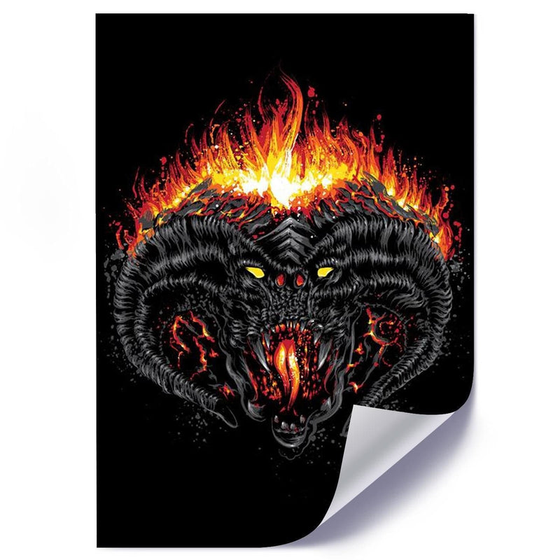 Posteris (plakāts) - Demon Of Morgoth Black  Home Trends DECO