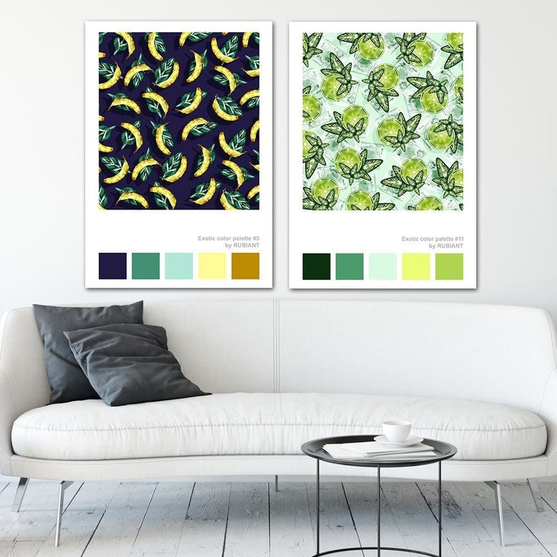 Posteris (plakāts) - Digital Art Green  Home Trends DECO