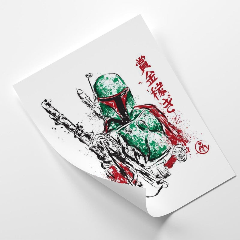 Posteris (plakāts) - Galactic Assassin Green  Home Trends DECO