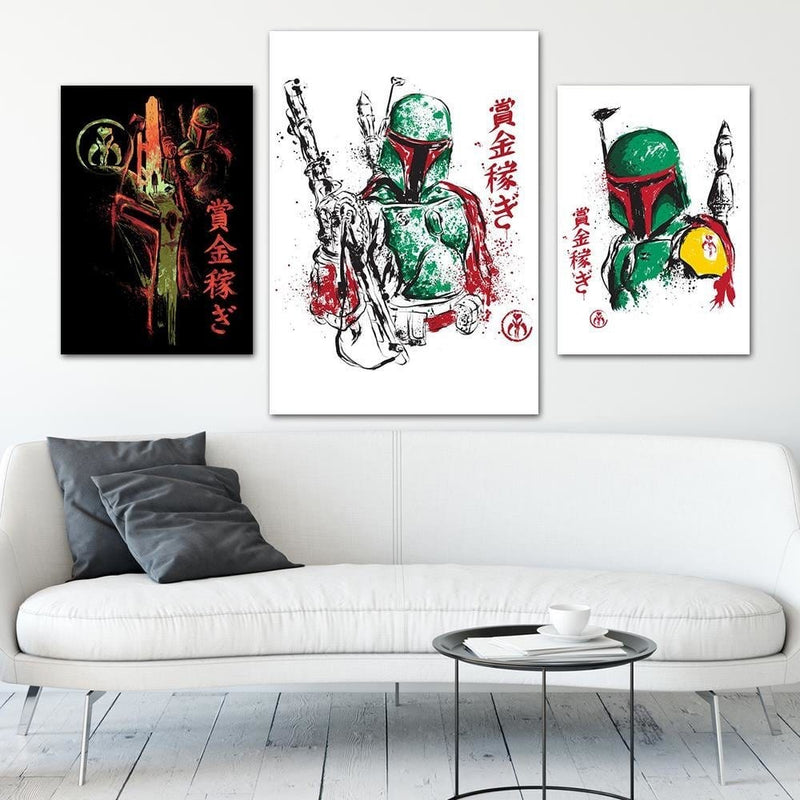 Posteris (plakāts) - Galactic Assassin Green  Home Trends DECO