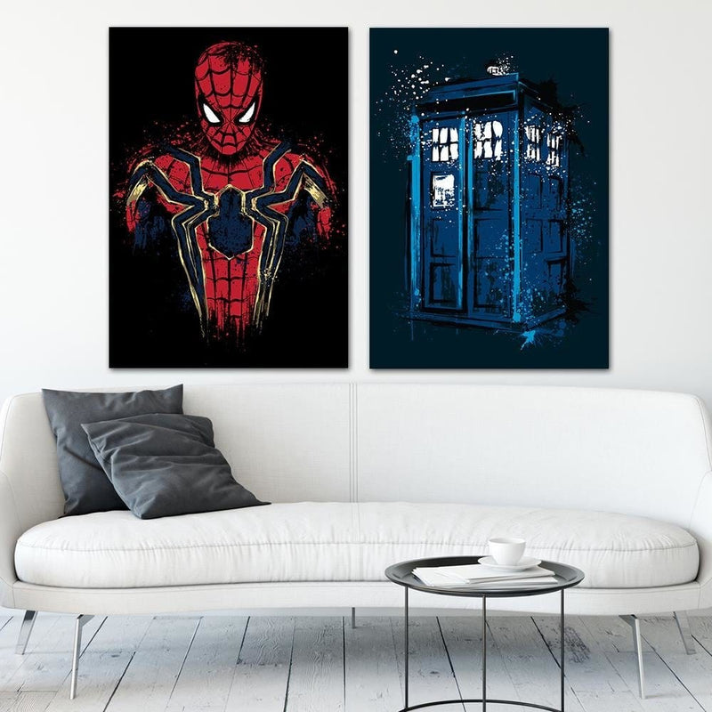 Posteris (plakāts) - Infinity Spider Red  Home Trends DECO