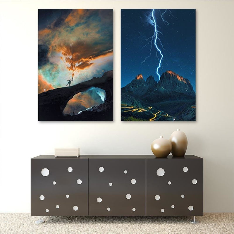 Posteris (plakāts) - Man And Clouds  Home Trends DECO