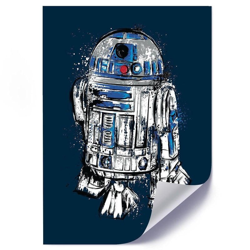 Posteris (plakāts) - More Than A Droid Blue  Home Trends DECO