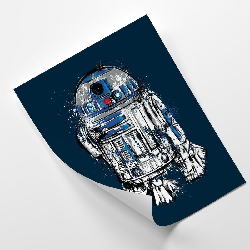 Posteris (plakāts) - More Than A Droid Blue  Home Trends DECO