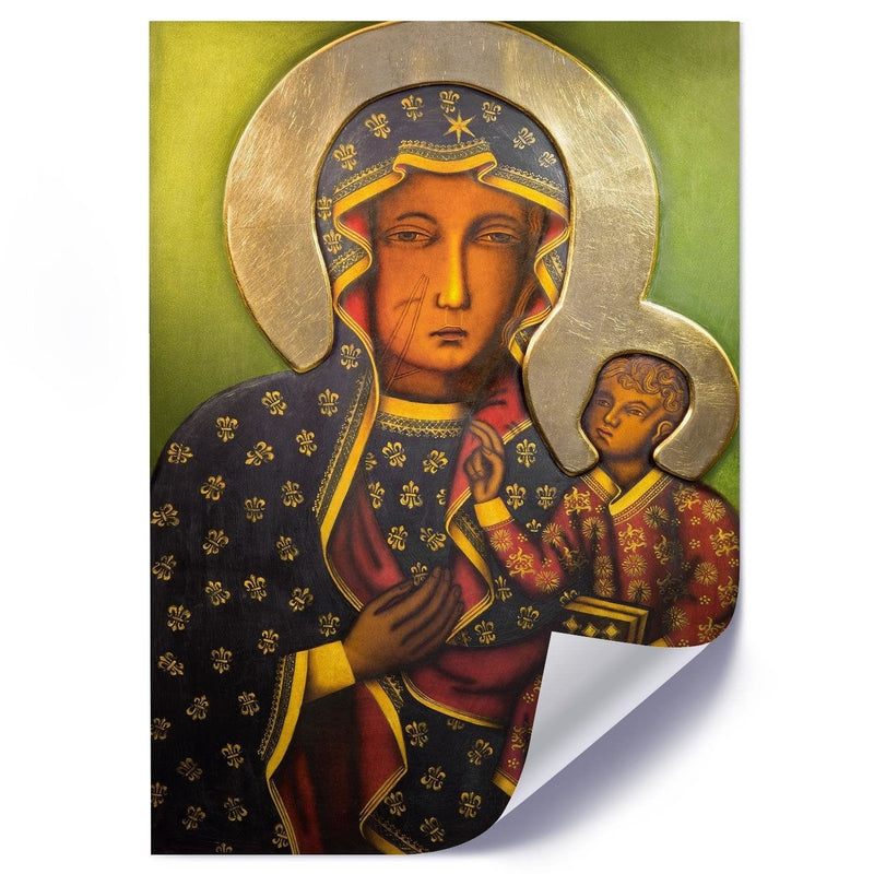 Posteris (plakāts) - Our Lady Of Czestochowa  Home Trends DECO