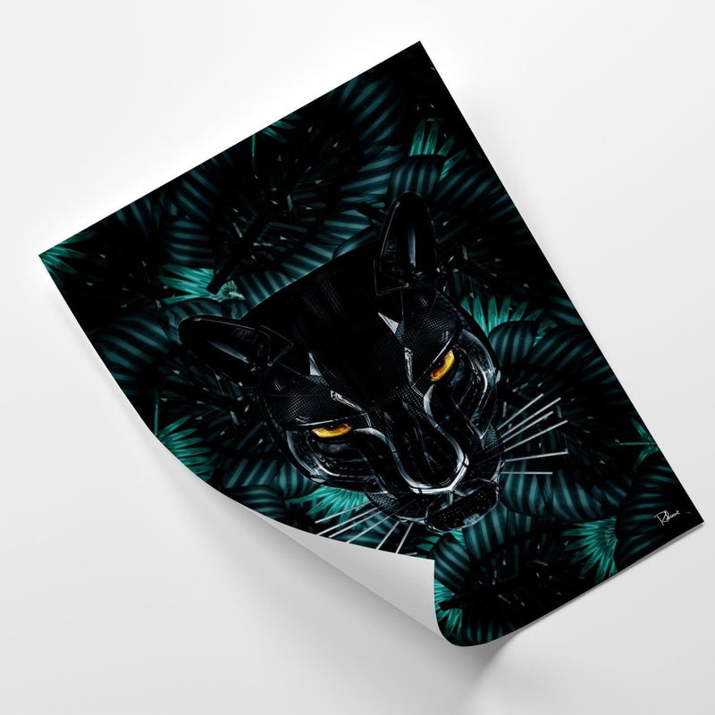 Posteris (plakāts) - Panther Modern Black  Home Trends DECO