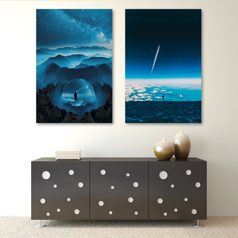 Posteris (plakāts) - Plane Above The Clouds  Home Trends DECO