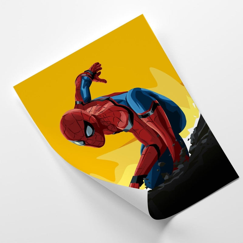 Posteris (plakāts) - Superhero Yellow  Home Trends DECO