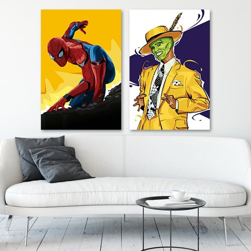 Posteris (plakāts) - Superhero Yellow  Home Trends DECO