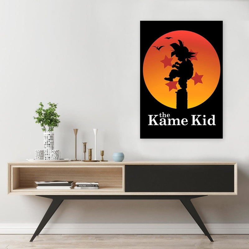 Posteris (plakāts) - The Kame Kid Orange  Home Trends DECO