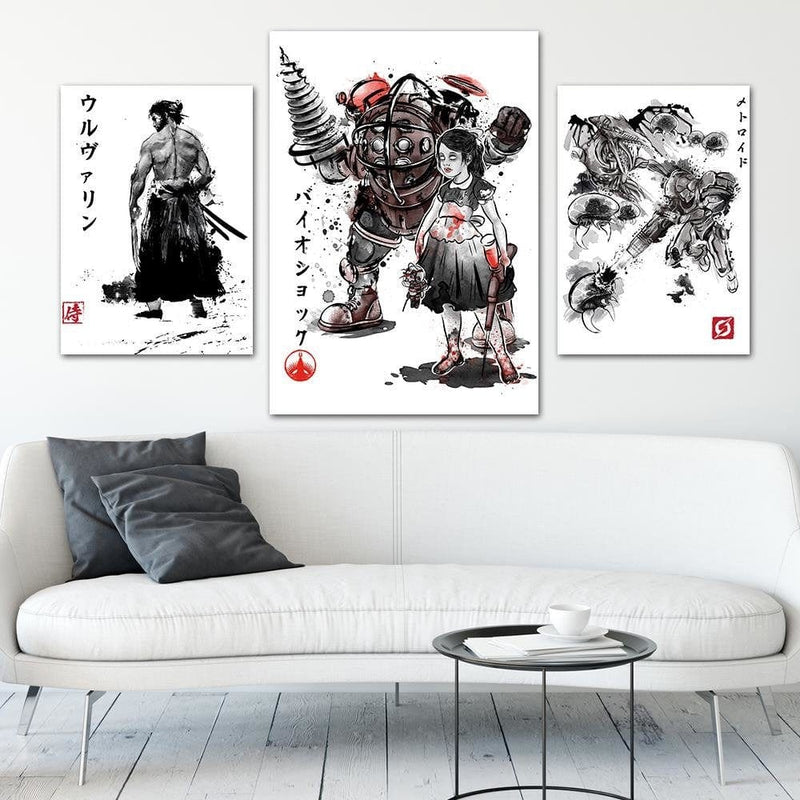 Posteris (plakāts) - Video Game Red  Home Trends DECO