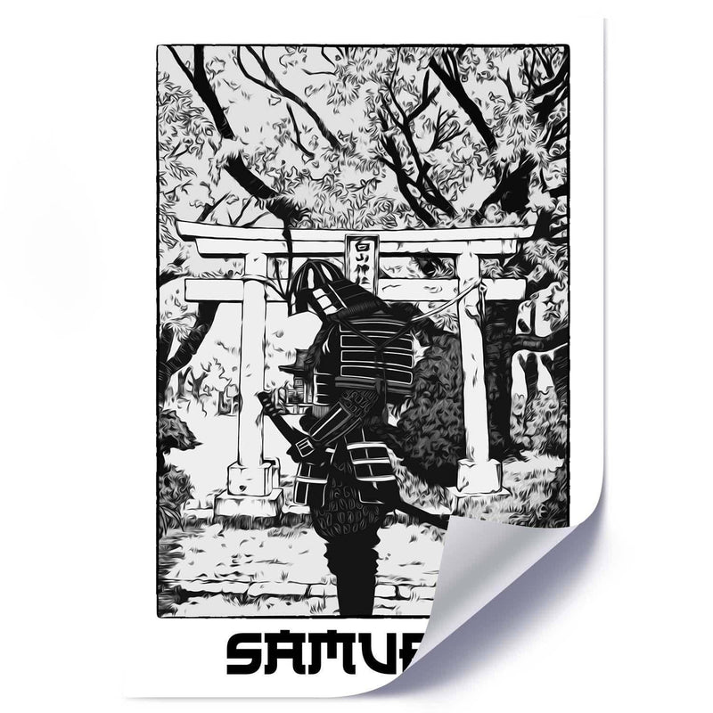 Posteris - White Samurai  E-interjers.lv