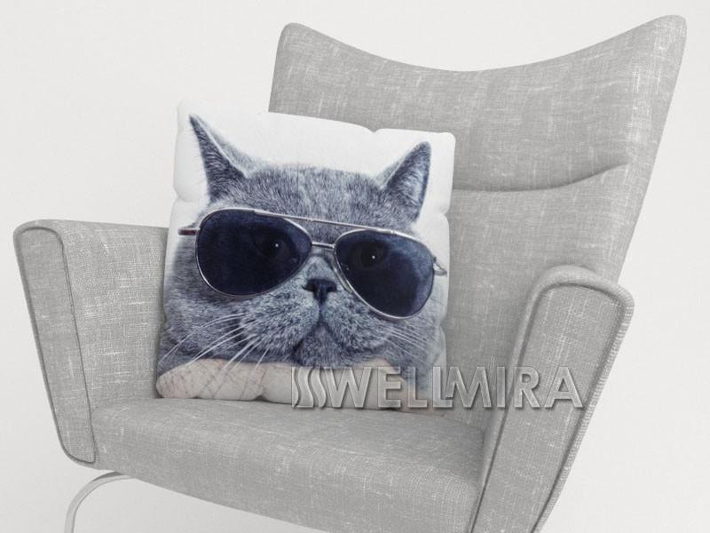 Spilvendrāna Stylish Cat E-interjers.lv