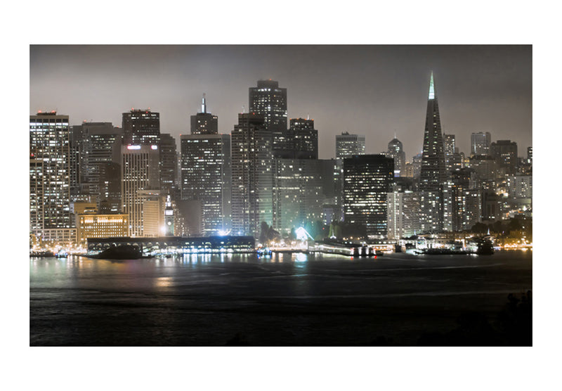 Fototapetes - Sanfrancisko naktī