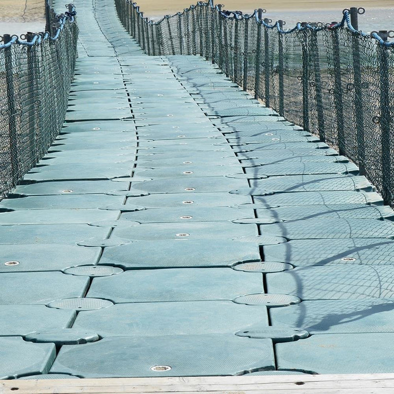 Glezna baltā rāmī - Bridge To The Beach 