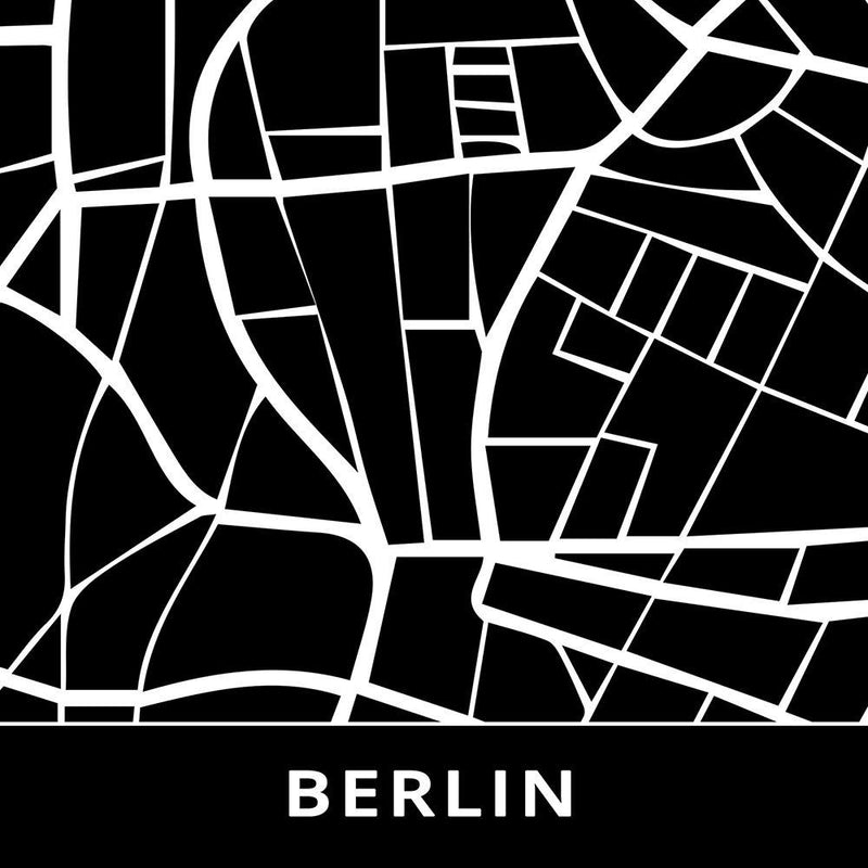 Glezna baltā rāmī - City Berlin 