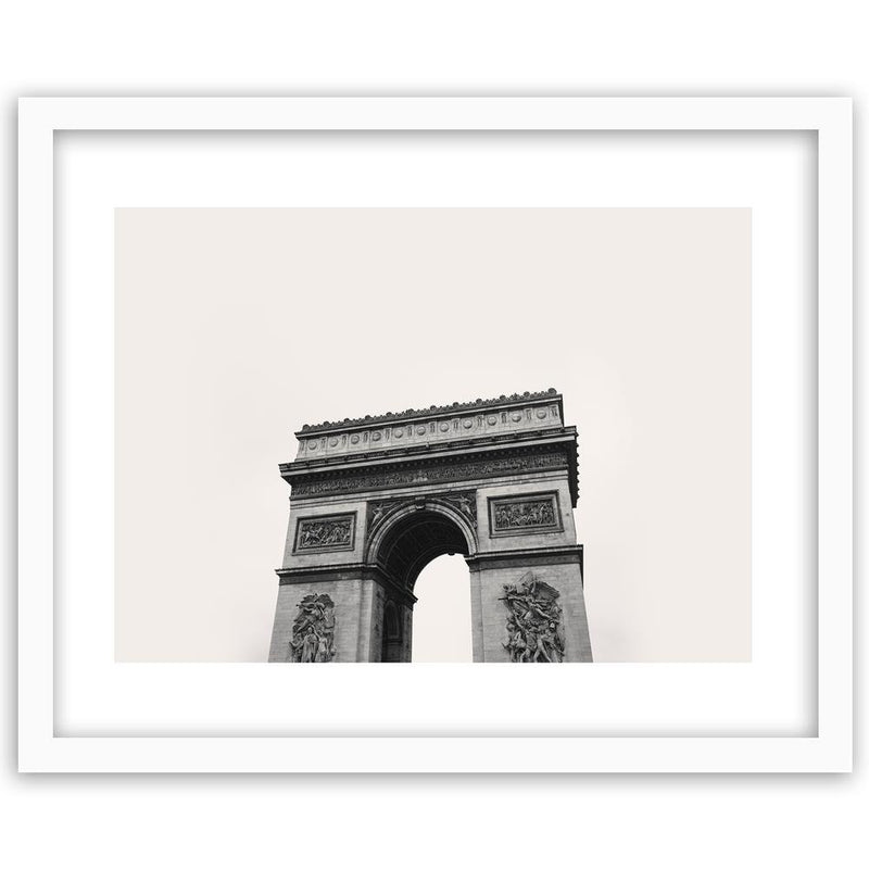 Glezna baltā rāmī - Arc De Triomphe 