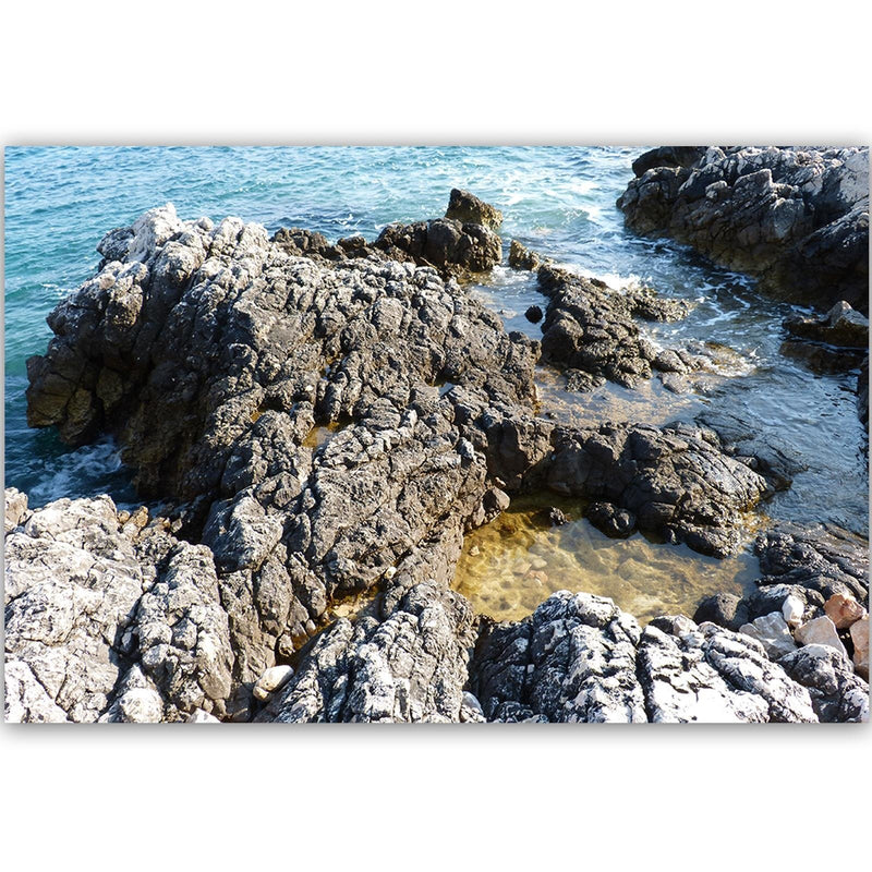 Dekoratīvais panelis - Rocks On The Shore Of The Ocean 