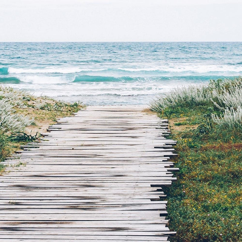 Dekoratīvais panelis - Wooden Path To The Seas 