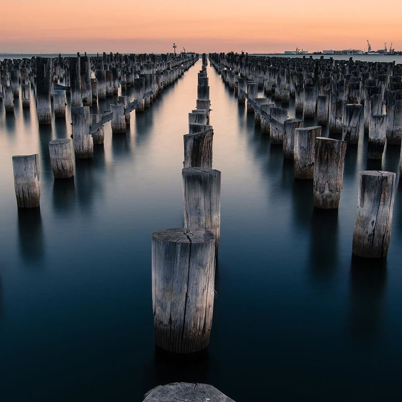 Dekoratīvais panelis - Wooden Breakwater 