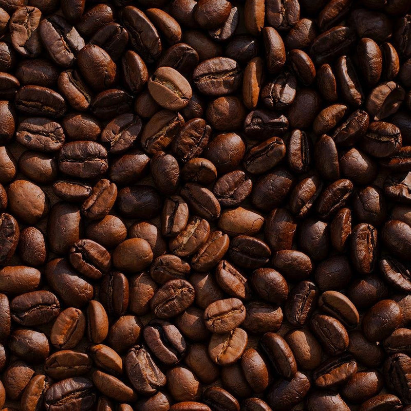 Glezna baltā rāmī - Coffee Beans 