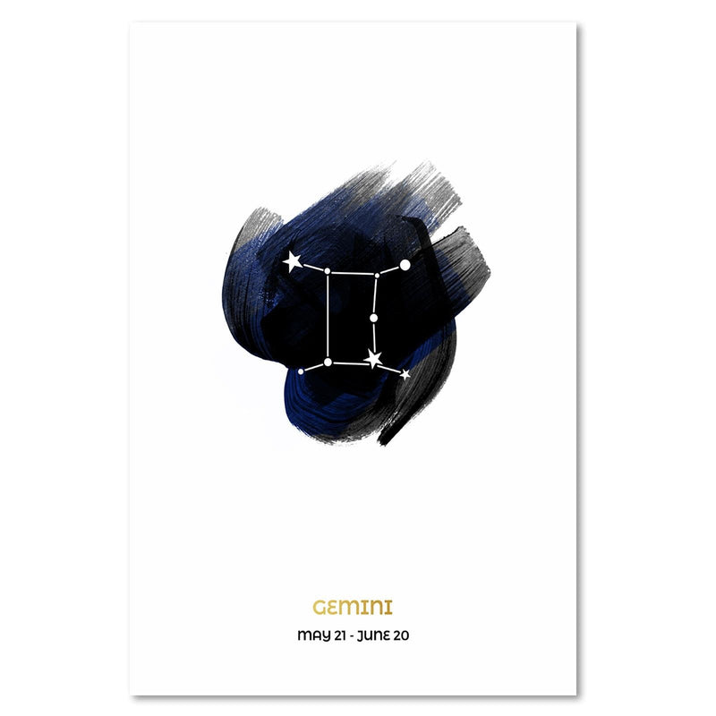 Dekoratīvais panelis - Zodiac Sign Gemini 