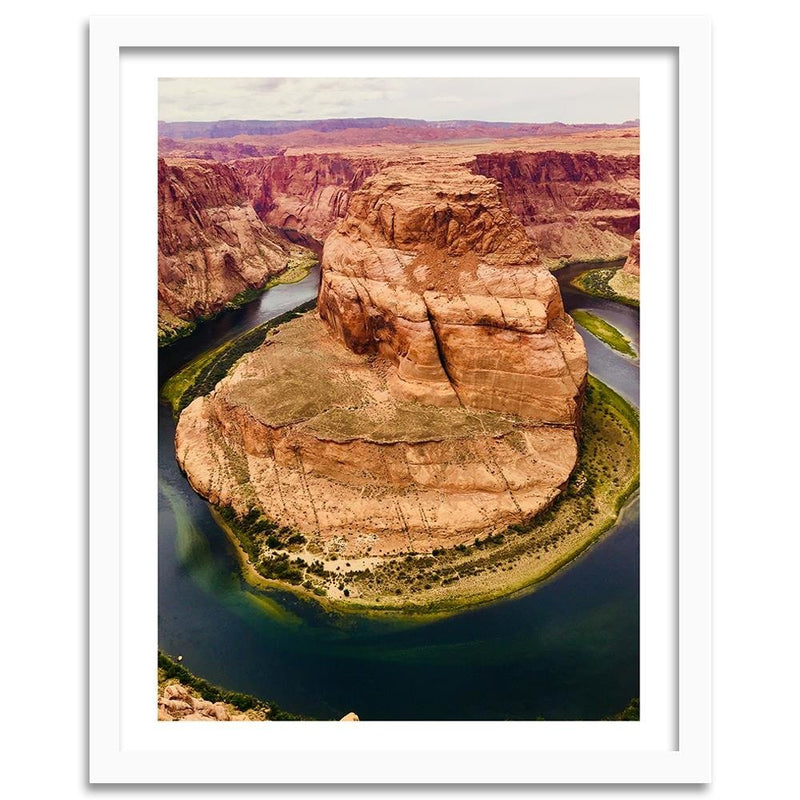 Glezna baltā rāmī - The Grand Canyon 