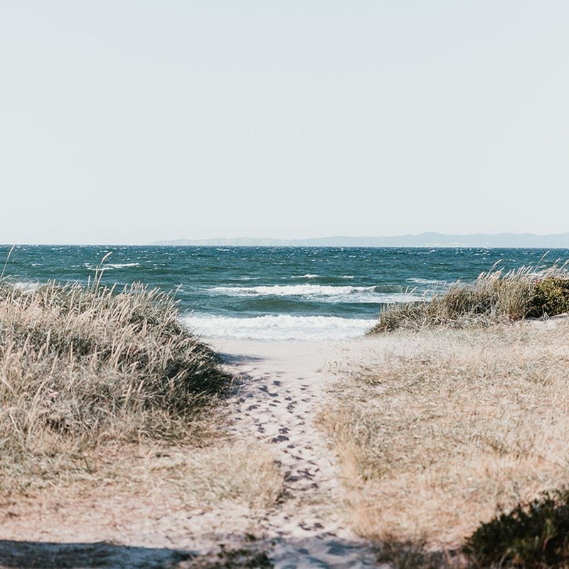 Glezna baltā rāmī - Landing On Beaches 