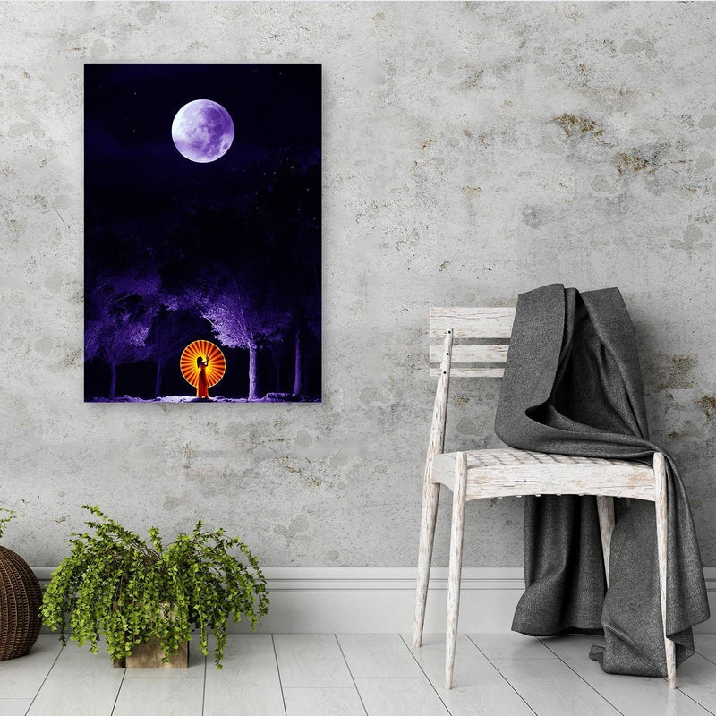 Dekoratīvais panelis - Giclée Art Print Purple 