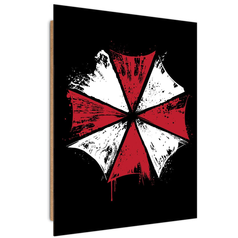 Dekoratīvais panelis - Umbrella Corp Red 