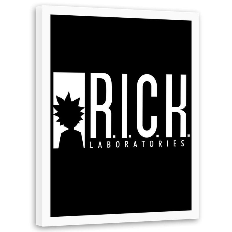 Glezna baltā rāmī - R.I.C.K Laboratories 