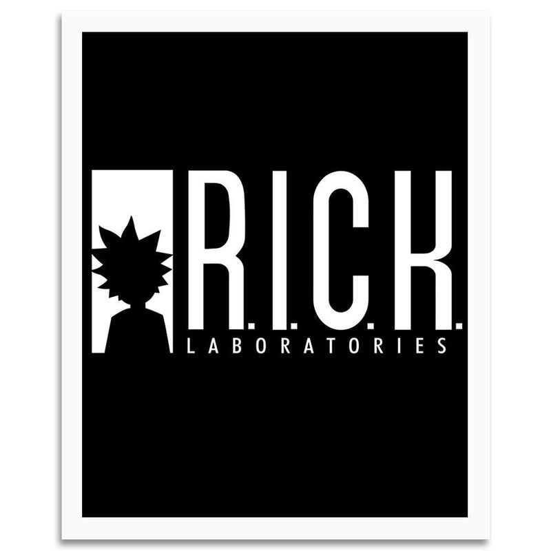 Glezna baltā rāmī - R.I.C.K Laboratories 