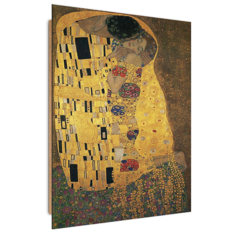 Dekoratīvais panelis - Reproduction of the g. image. Klimta "The Kiss" 