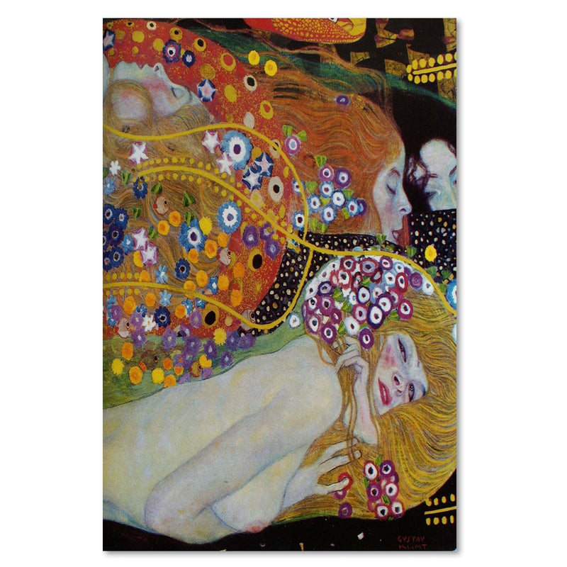 Dekoratīvais panelis - Reproduction of the g. image. Klimta "Water Hoses II" 