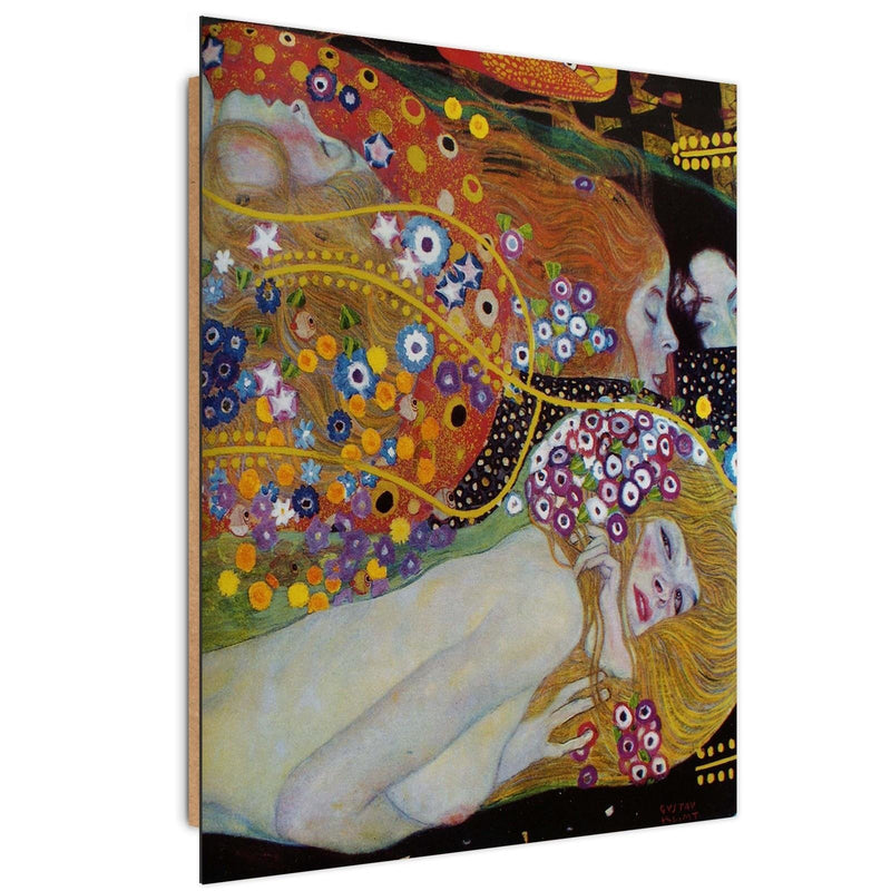 Dekoratīvais panelis - Reproduction of the g. image. Klimta "Water Hoses II" 