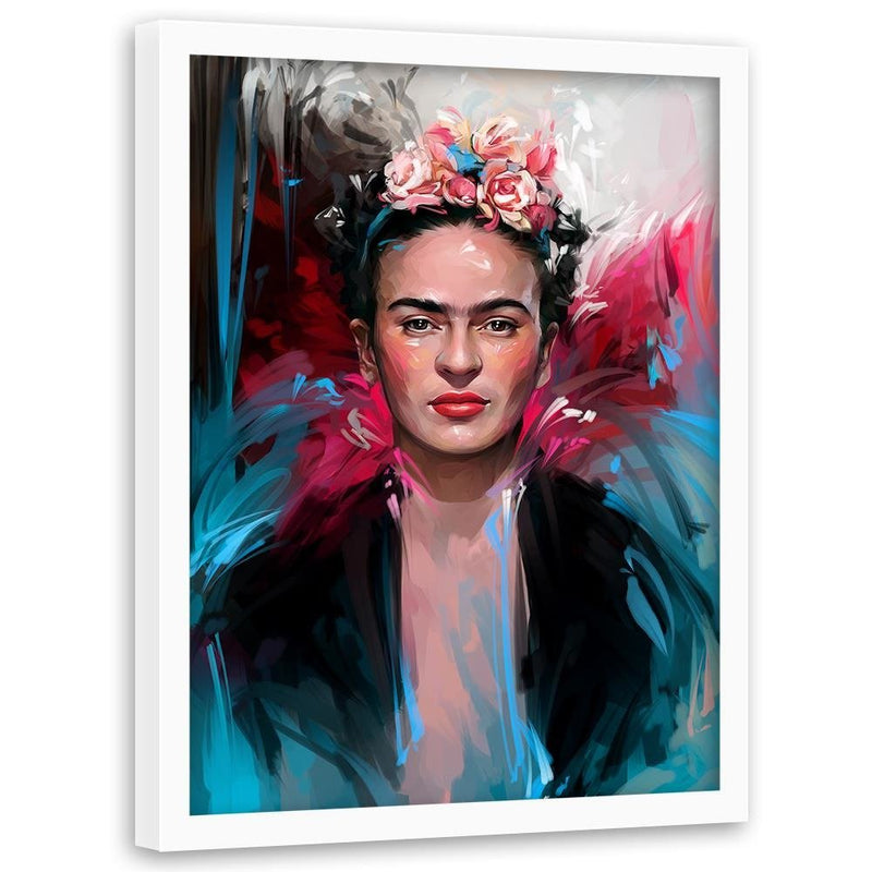 Glezna baltā rāmī - Frida 