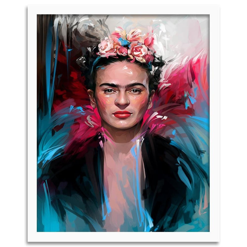 Glezna baltā rāmī - Frida 