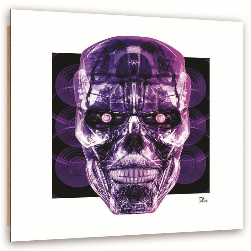 Dekoratīvais panelis - Purple Skull 