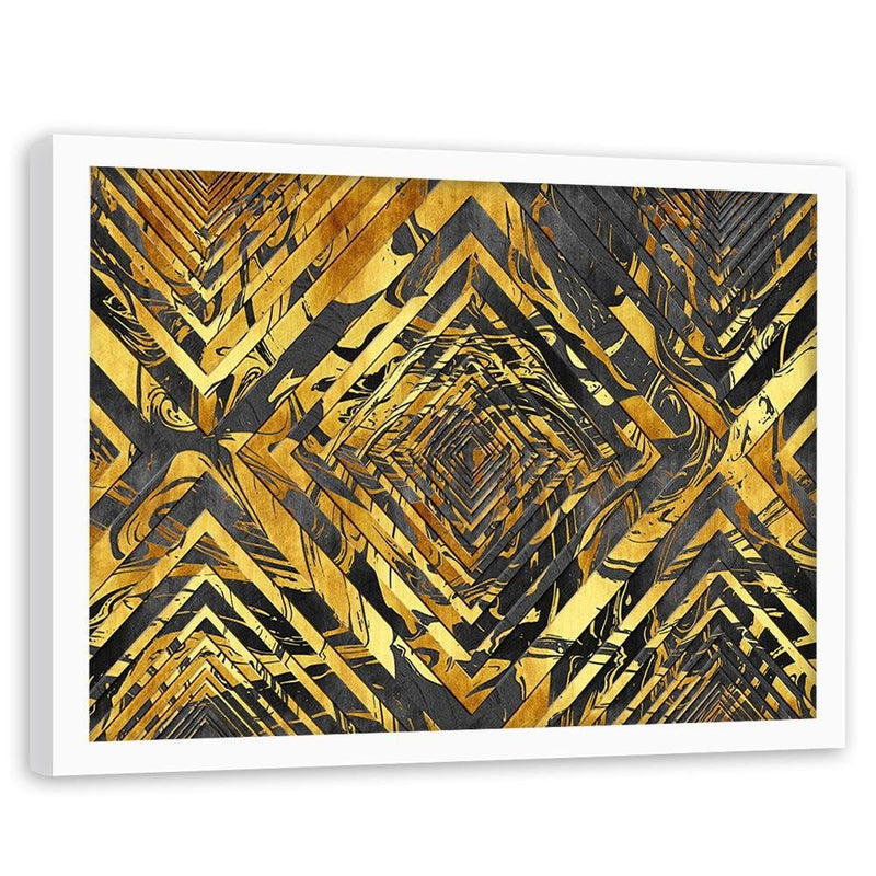 Glezna baltā rāmī - Patterned Abstraction 