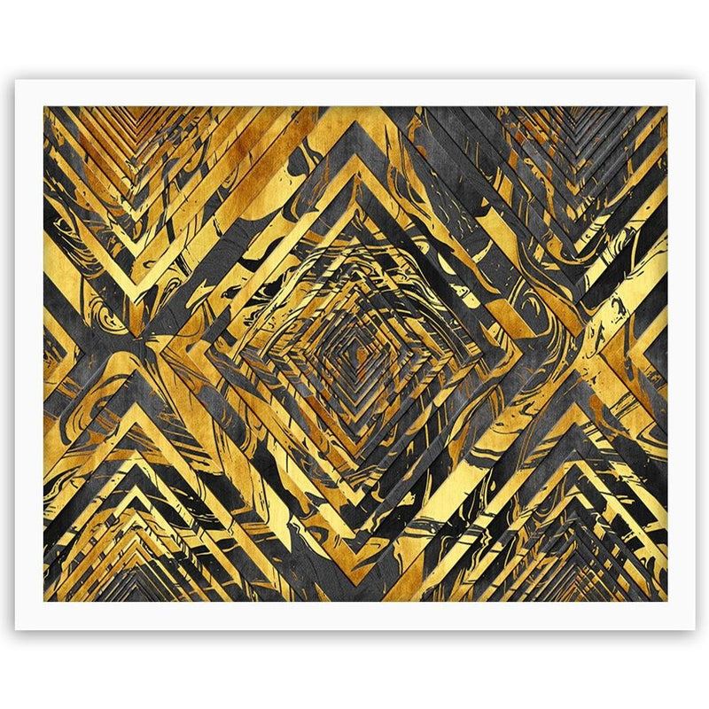 Glezna baltā rāmī - Patterned Abstraction 