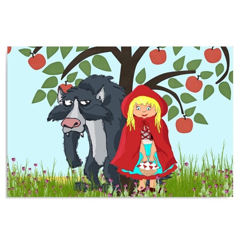 Dekoratīvais panelis - Red Riding Hood 