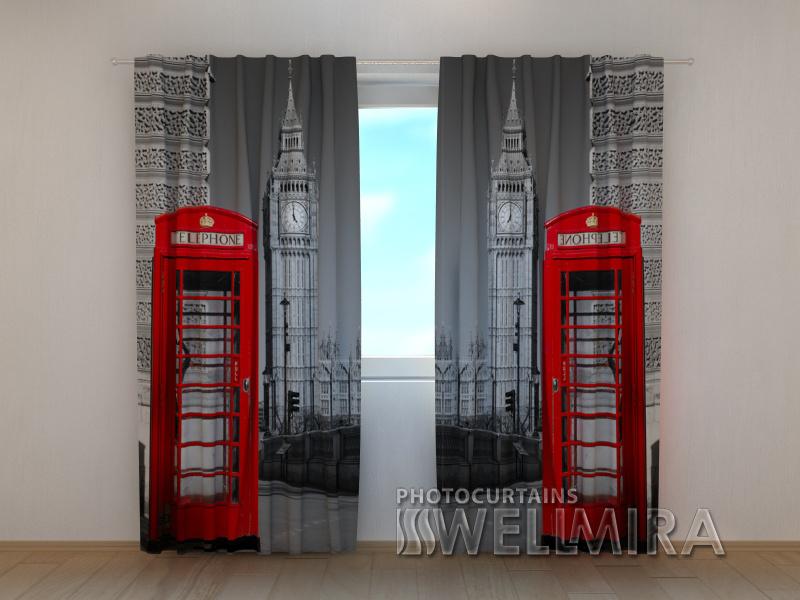 3D Aizkari London Telephone - E-interjers