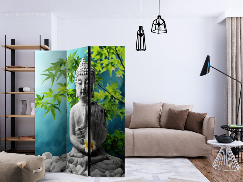 Aizslietnis 3-daļīgs - Buda - meditācijas skaistums (135x172cm) 135x172 cm Home Trends