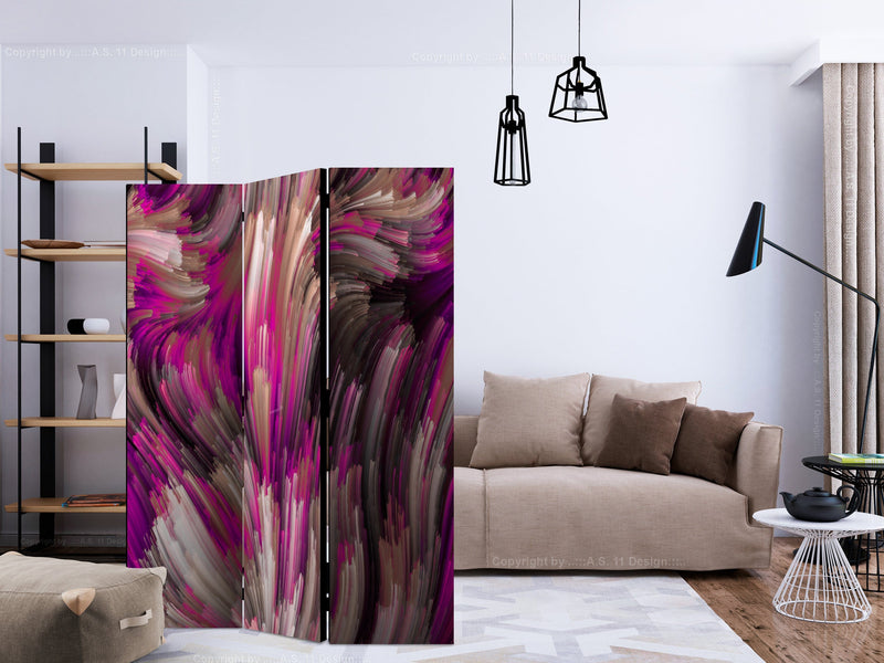 Aizslietnis 3-daļīgs - Violetā enerģija (135x172cm) 135x172 cm Home Trends