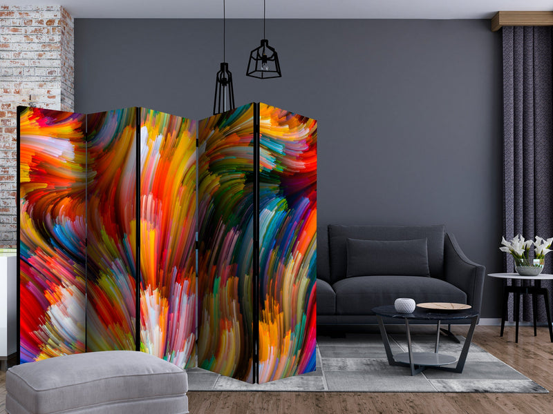 Aizslietnis 5-daļīgs - Varavīksnes viļņi (225x172cm) 225x172 cm Home Trends